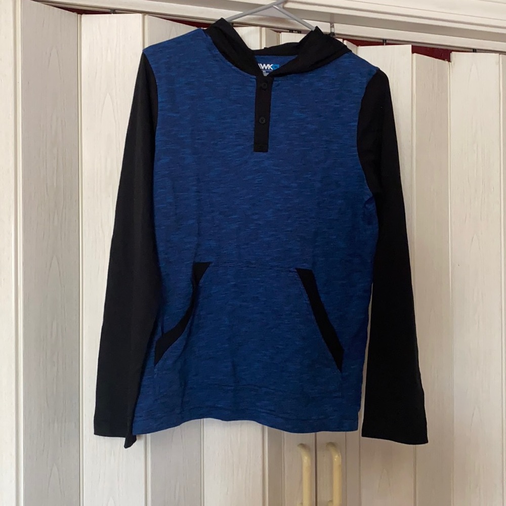 TONY HAWK kids Blue/Black hooded Longsleeve